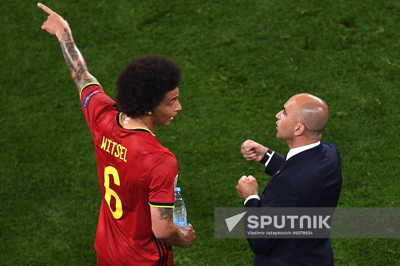 Russia Soccer Euro 2020 Finland - Belgium