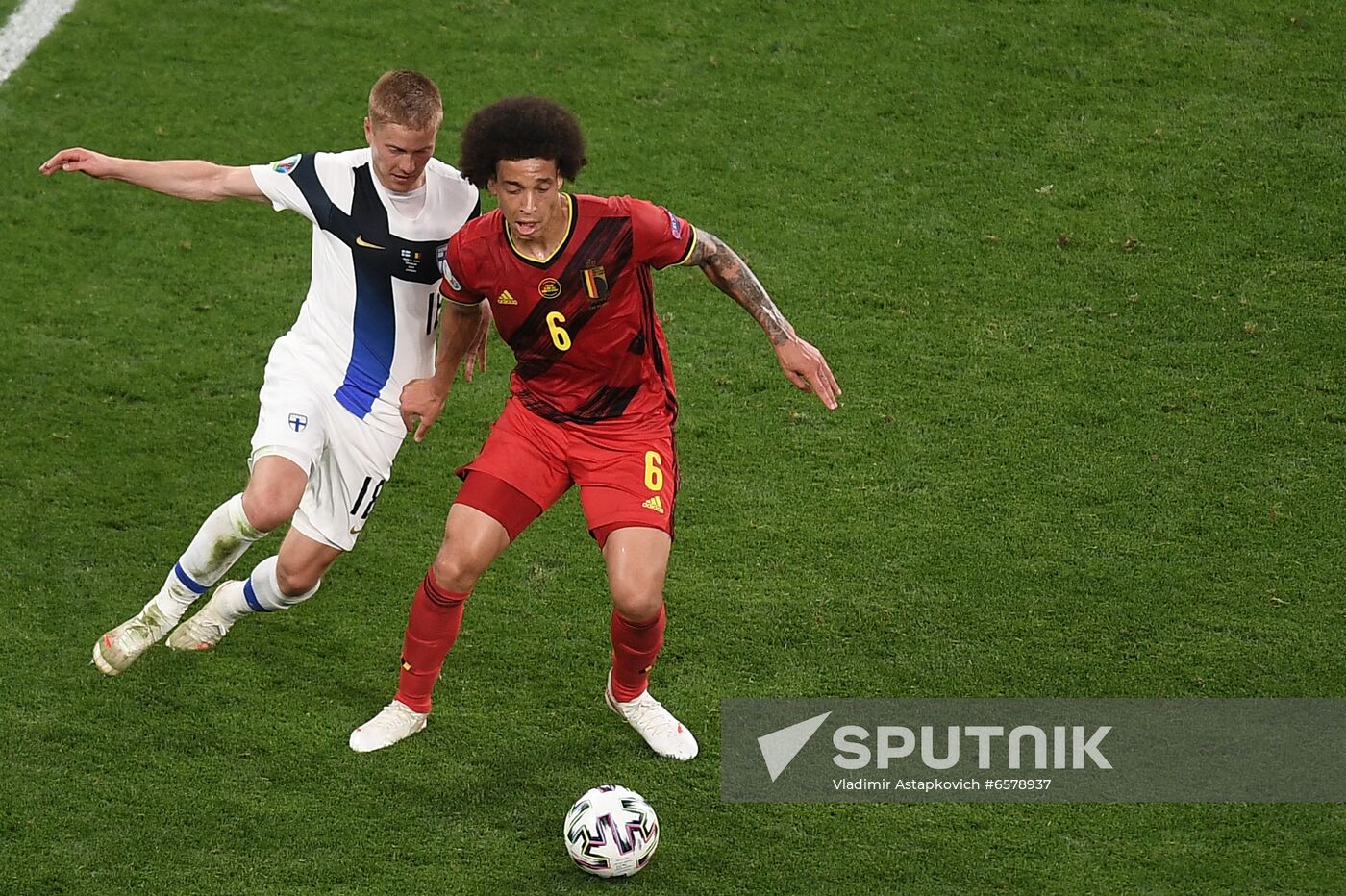 Russia Soccer Euro 2020 Finland - Belgium