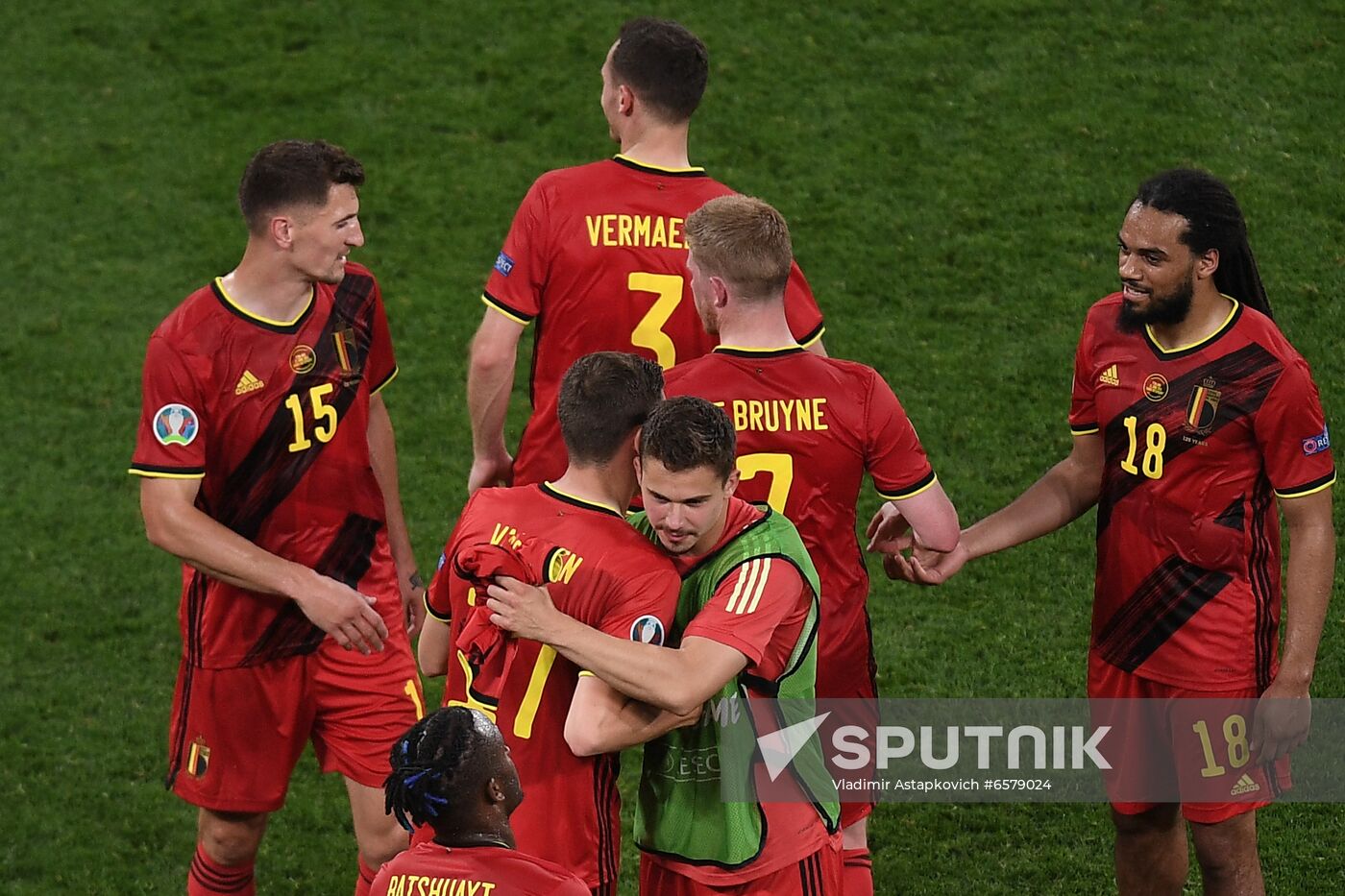 Russia Soccer Euro 2020 Finland - Belgium