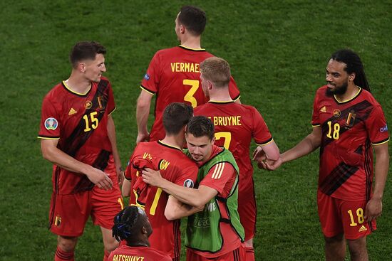 Russia Soccer Euro 2020 Finland - Belgium