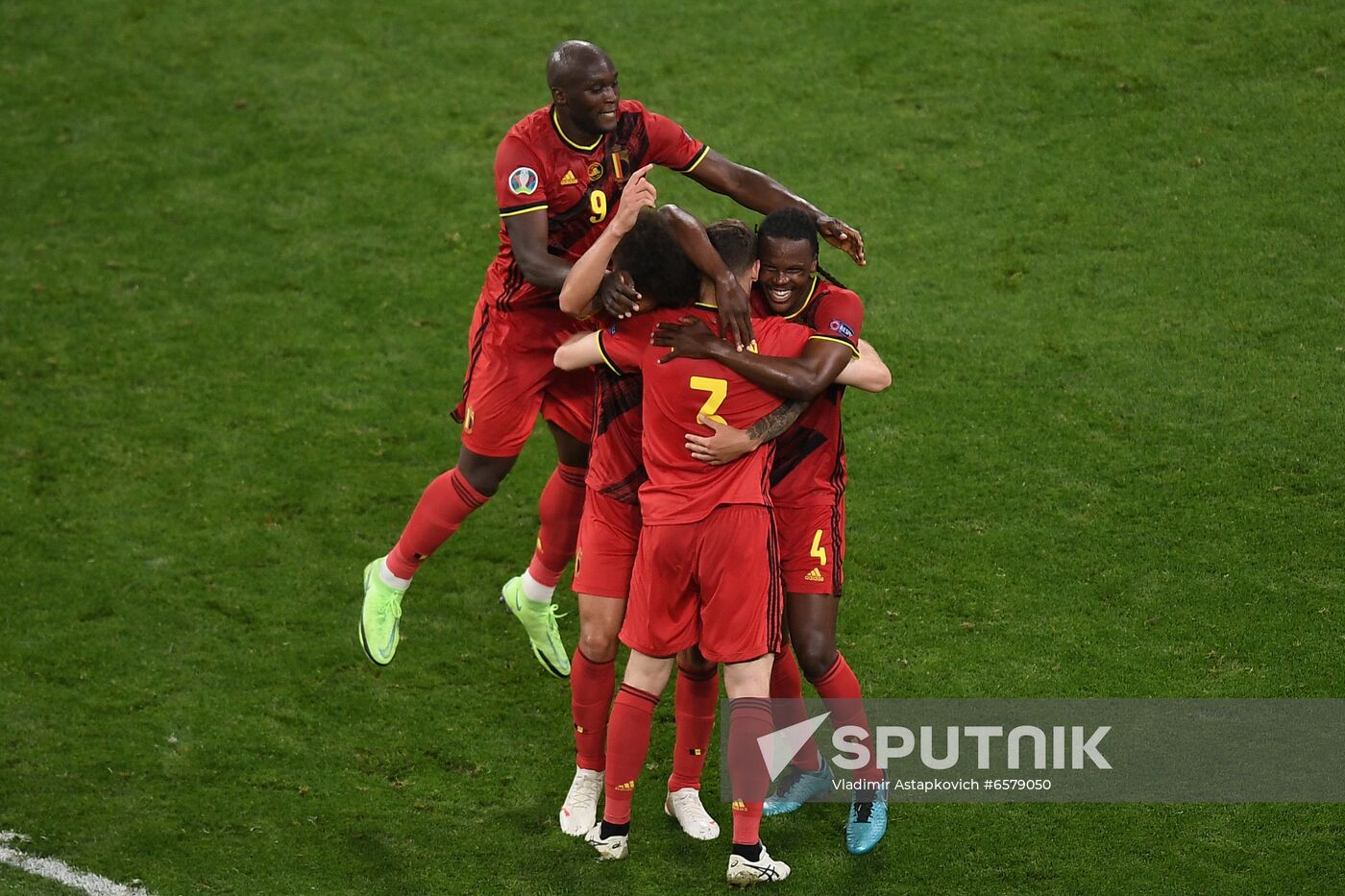 Russia Soccer Euro 2020 Finland - Belgium