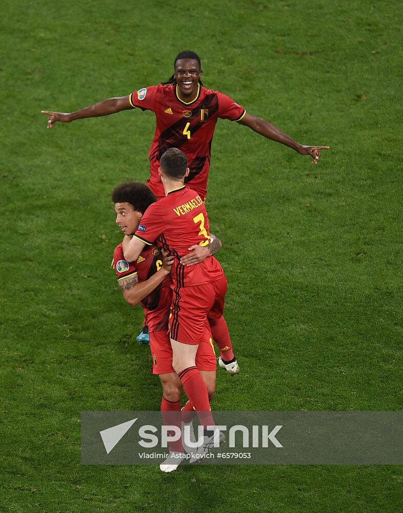 Russia Soccer Euro 2020 Finland - Belgium