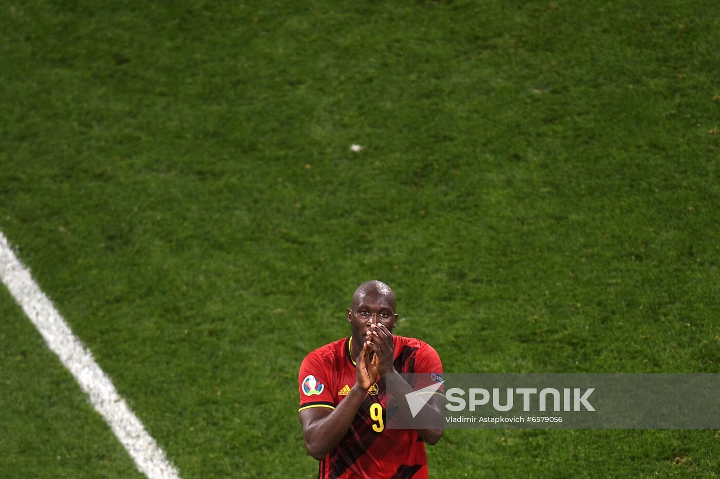 Russia Soccer Euro 2020 Finland - Belgium