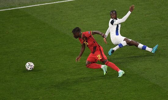 Russia Soccer Euro 2020 Finland - Belgium