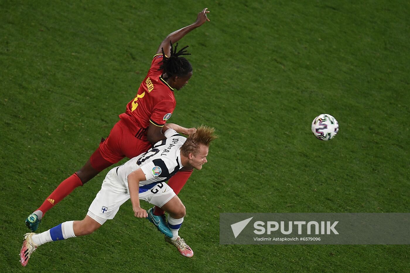 Russia Soccer Euro 2020 Finland - Belgium