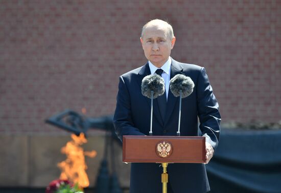 Russia WWII Victims Remembrance Day