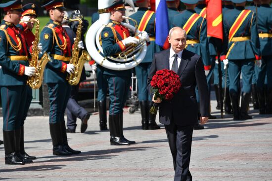 Russia WWII Victims Remembrance Day