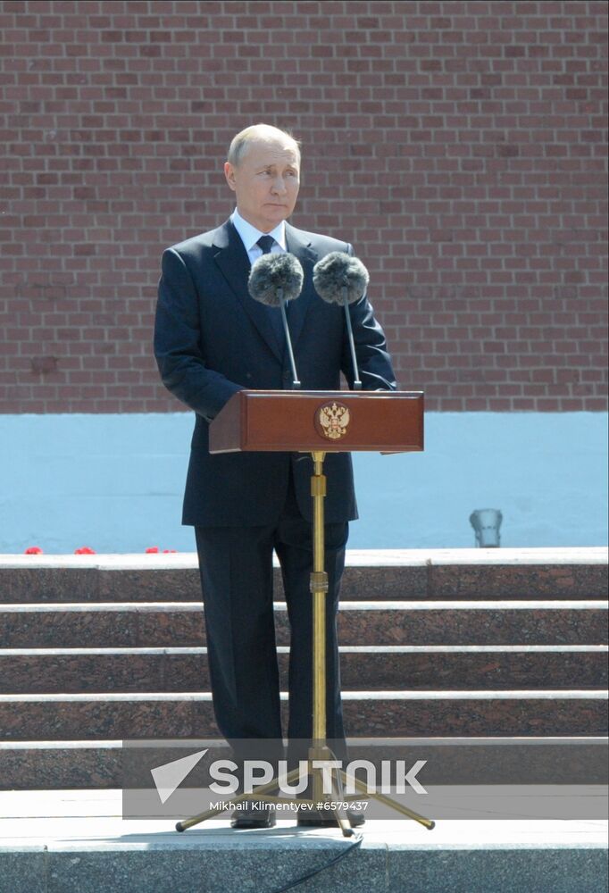 Russia WWII Victims Remembrance Day