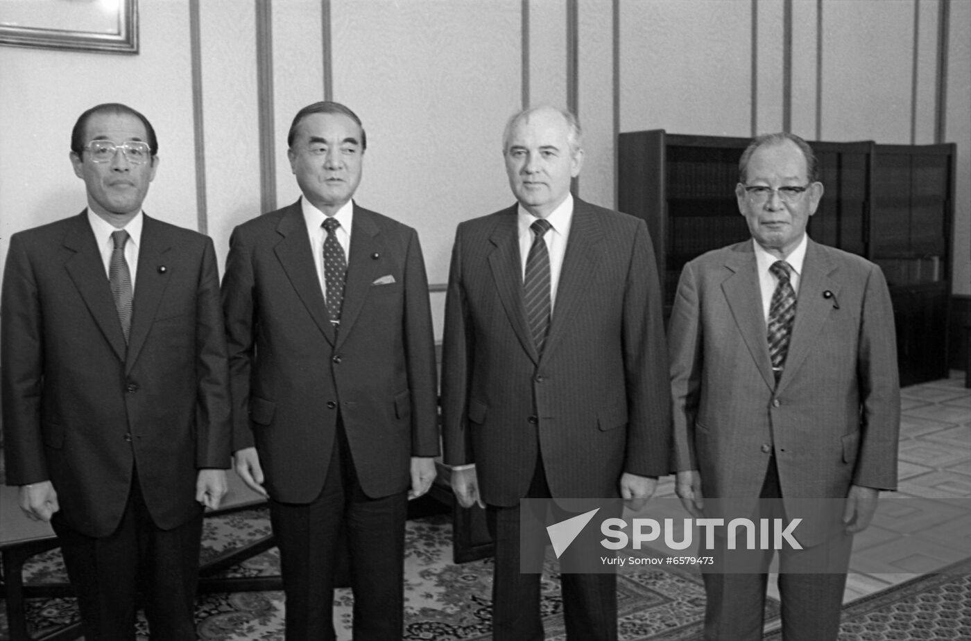 Japanese delegation's visit to USSR