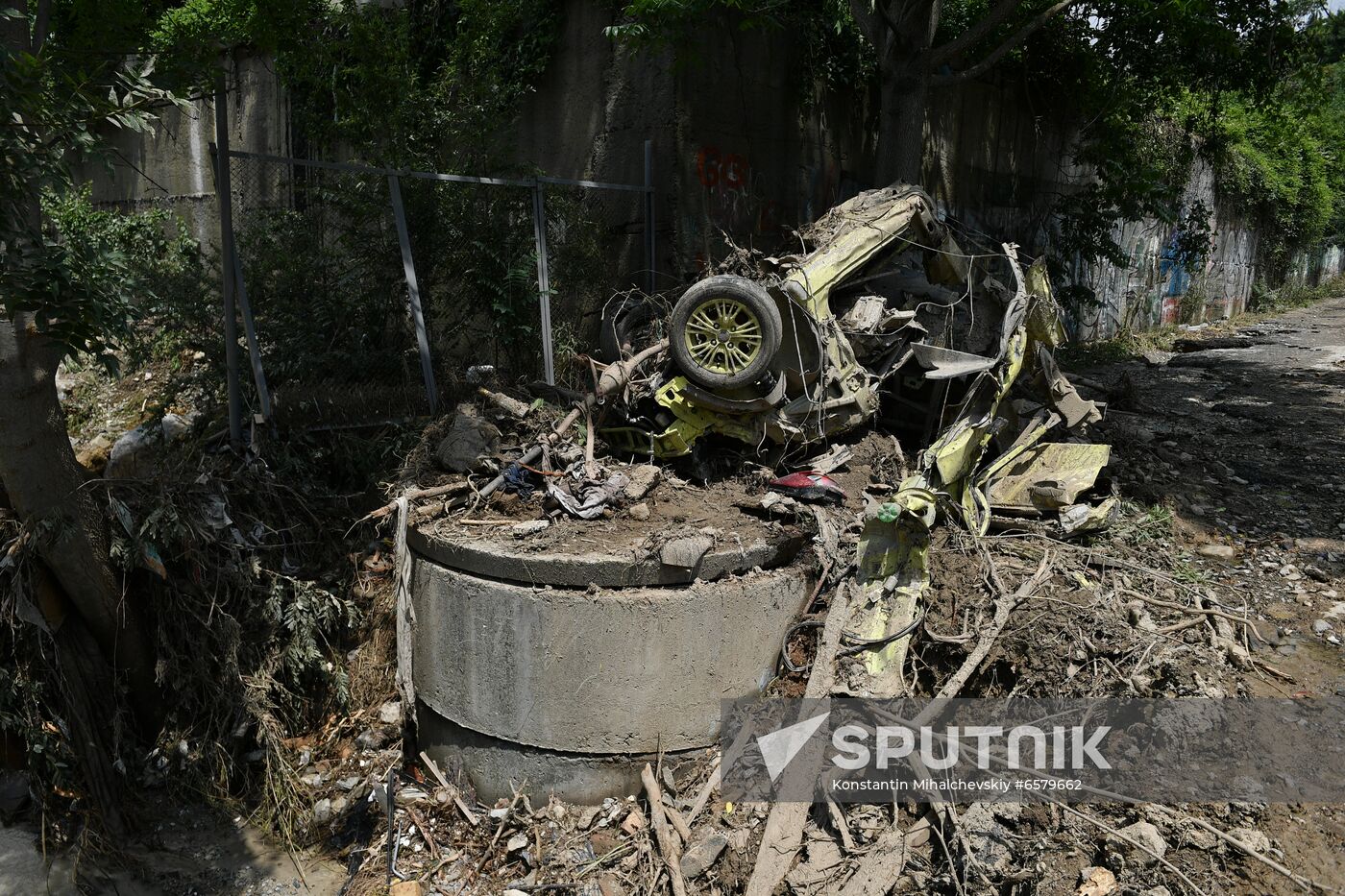 Russia Heavy Rains Aftermath