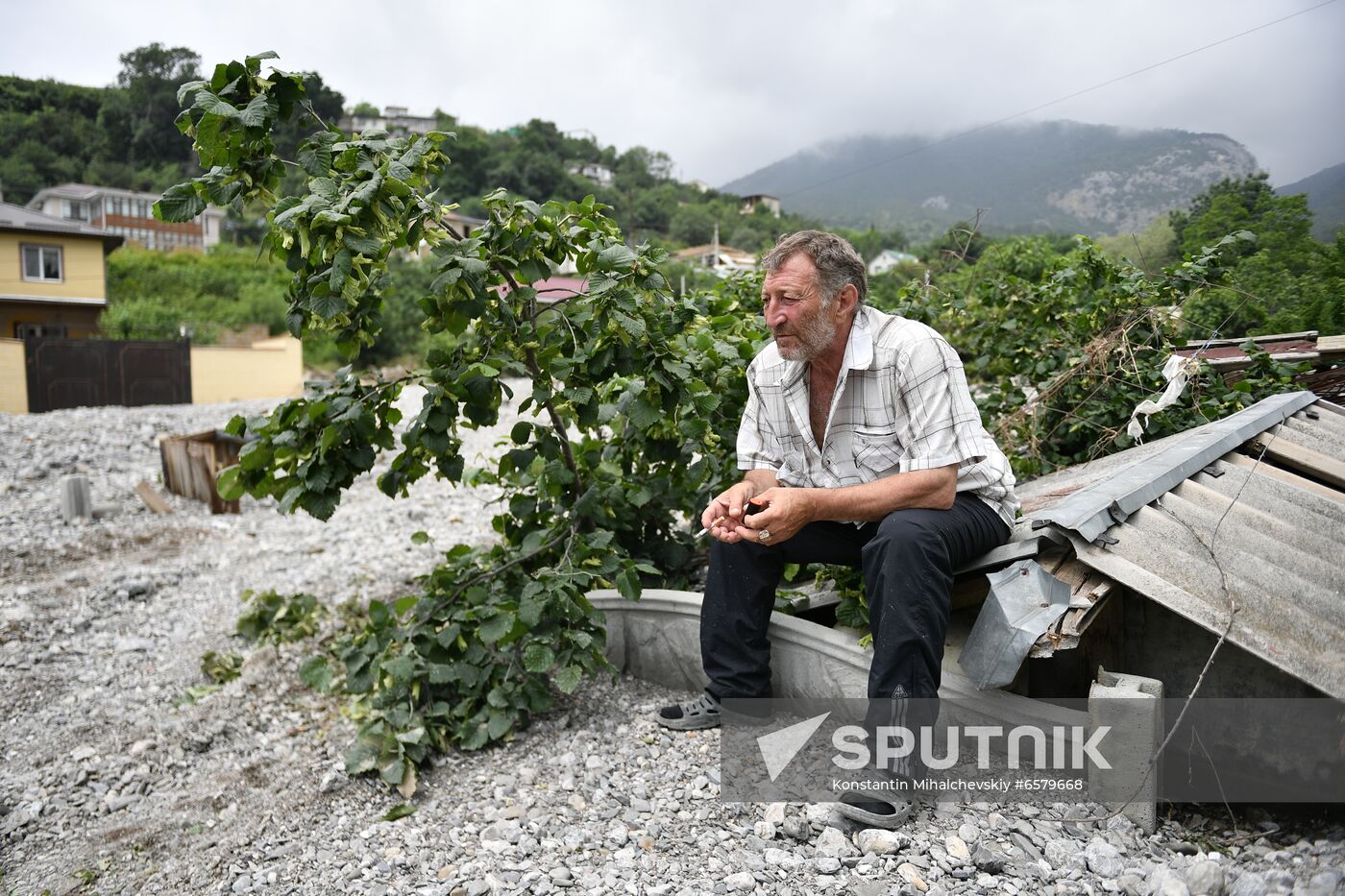 Russia Heavy Rains Aftermath