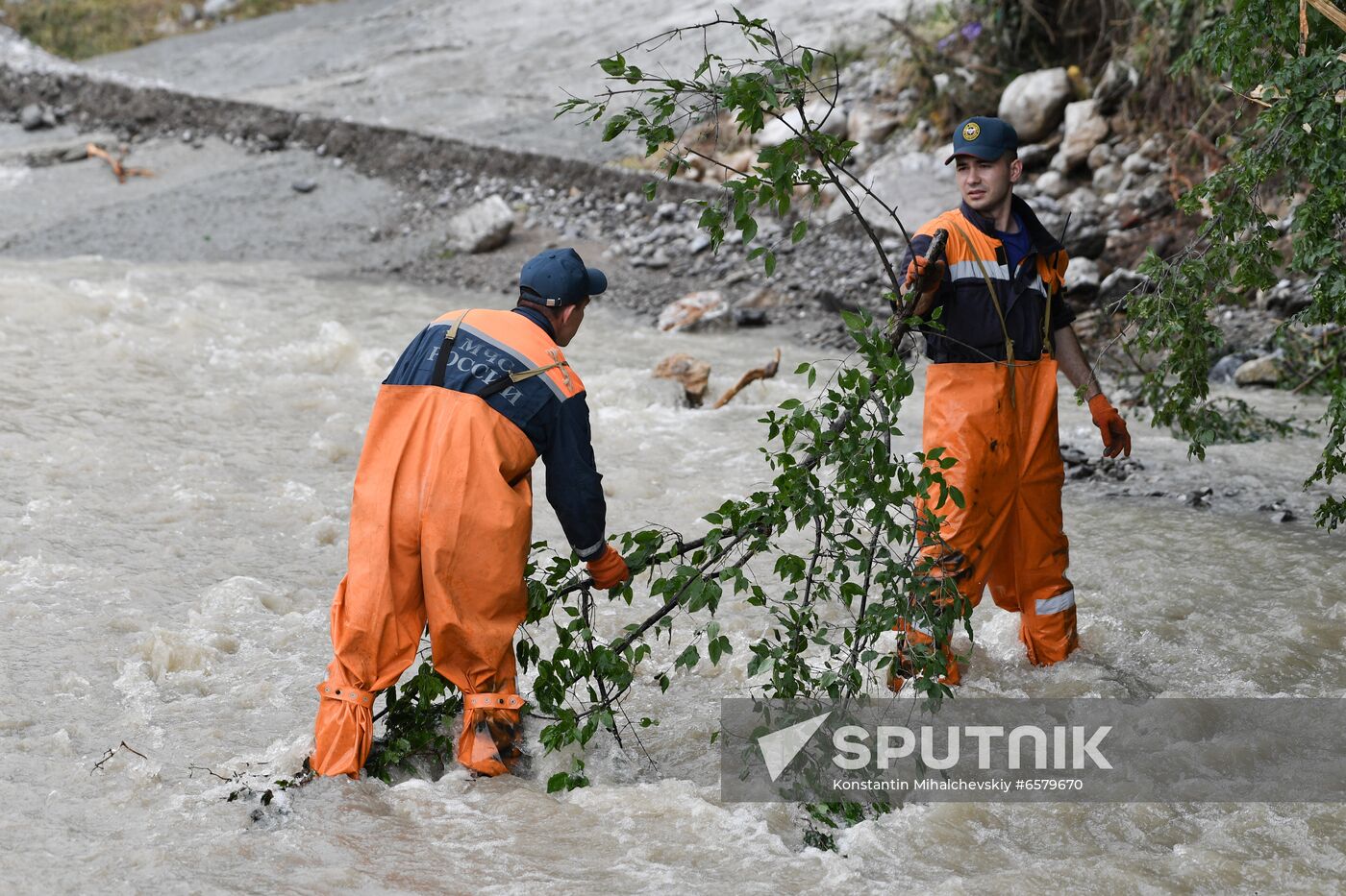 Russia Heavy Rains Aftermath