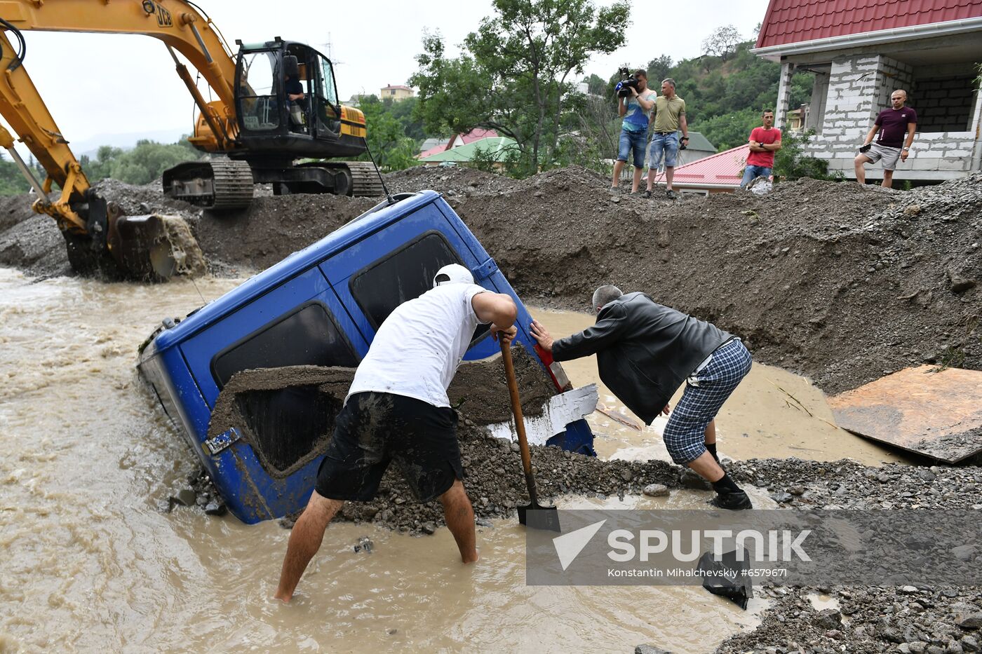 Russia Heavy Rains Aftermath