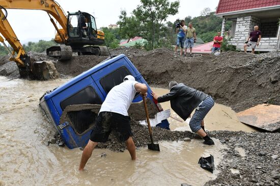 Russia Heavy Rains Aftermath