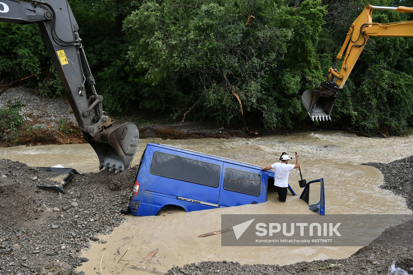 Russia Heavy Rains Aftermath