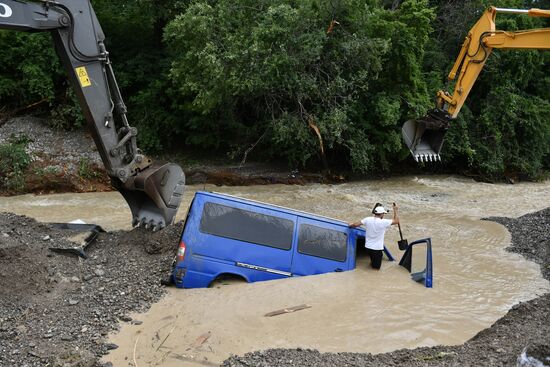 Russia Heavy Rains Aftermath
