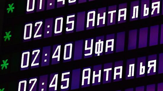 Russia Turkey Tourism Flights Resuming