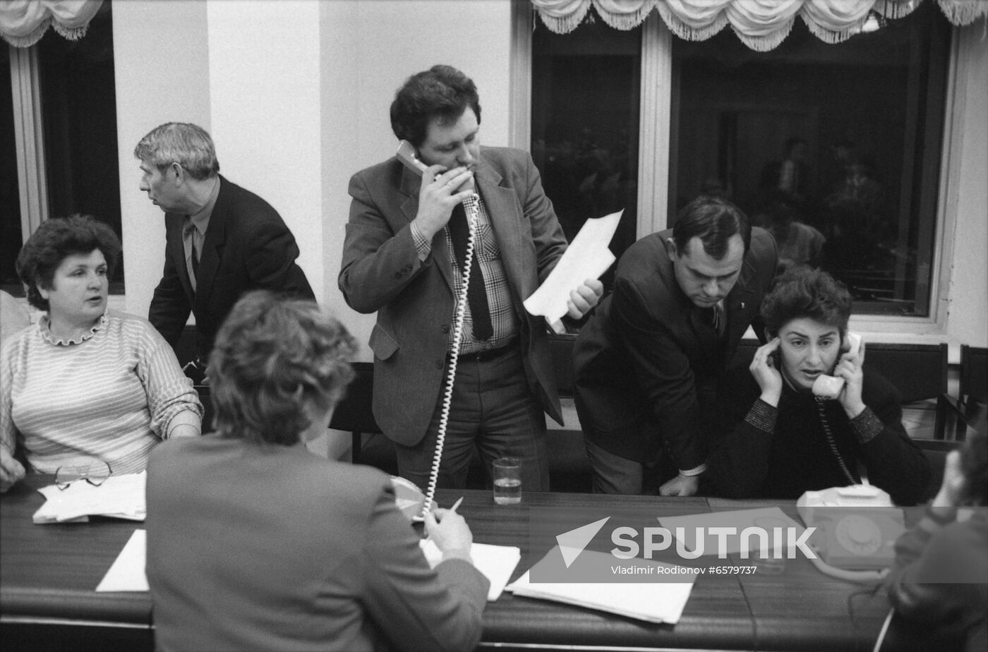Meeting of Executive Committee of Dzerzhinsky District Council of People's Deputies