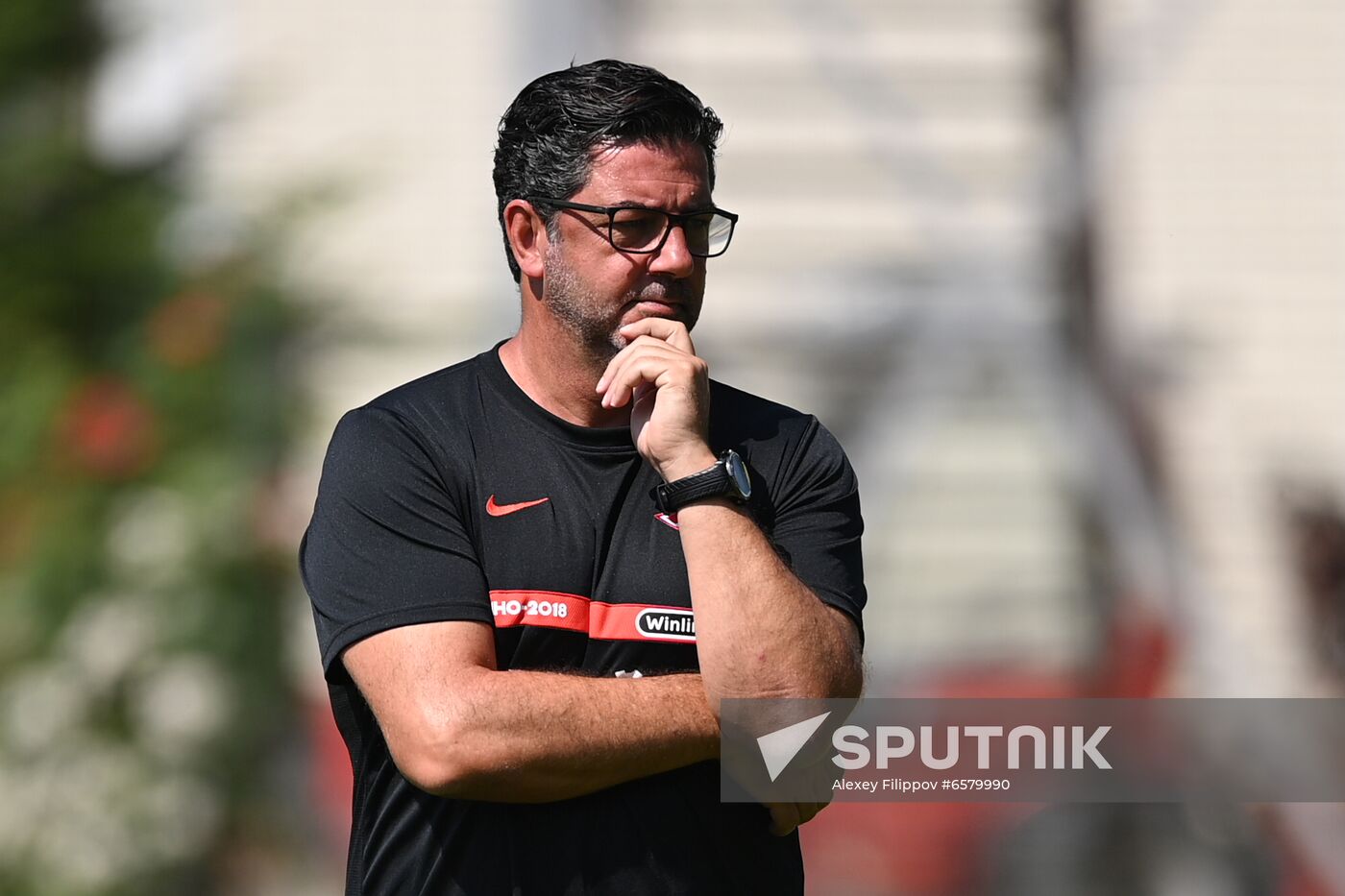 Russia Soccer Spartak Training Session
