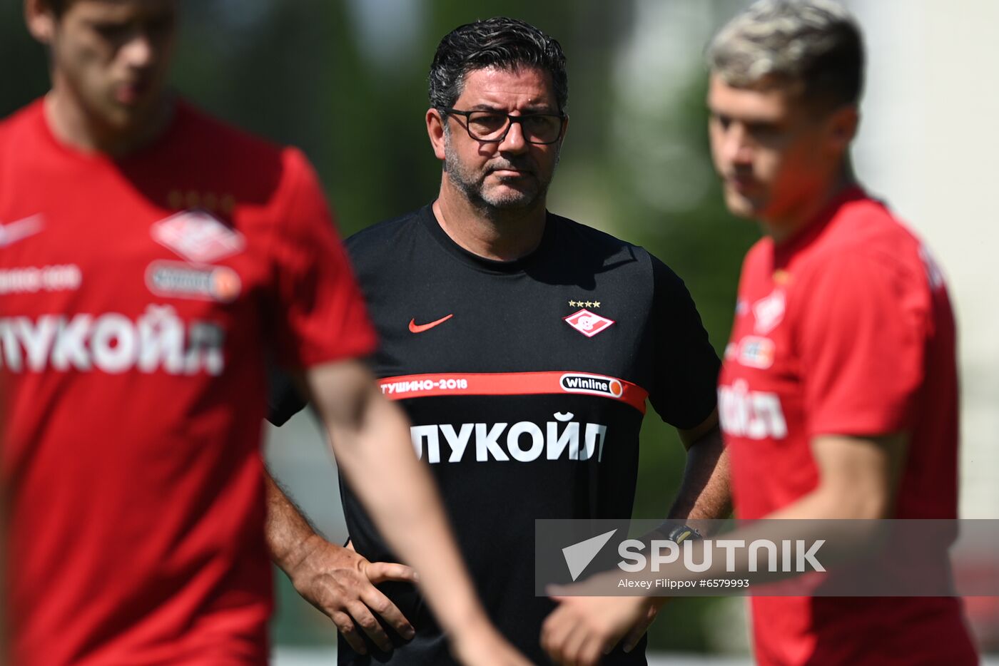 Russia Soccer Spartak Training Session