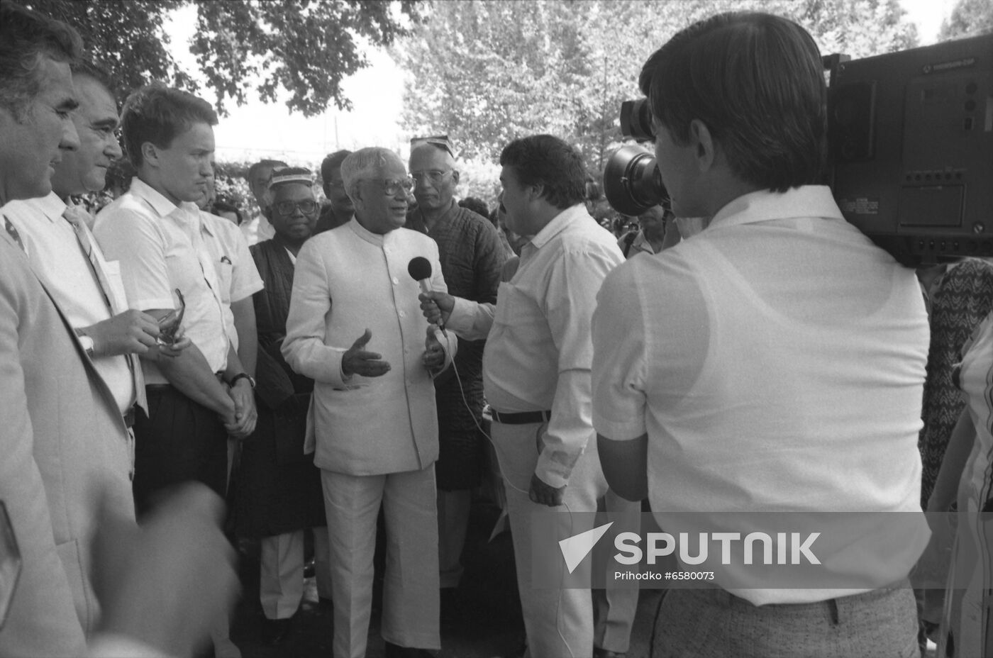 Indian President Ramaswamy Venkataraman's visit to USSR