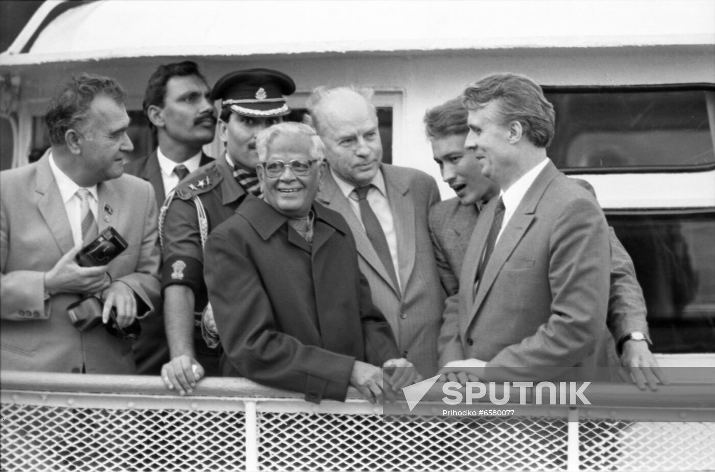 Indian President Ramaswamy Venkataraman's visit to USSR