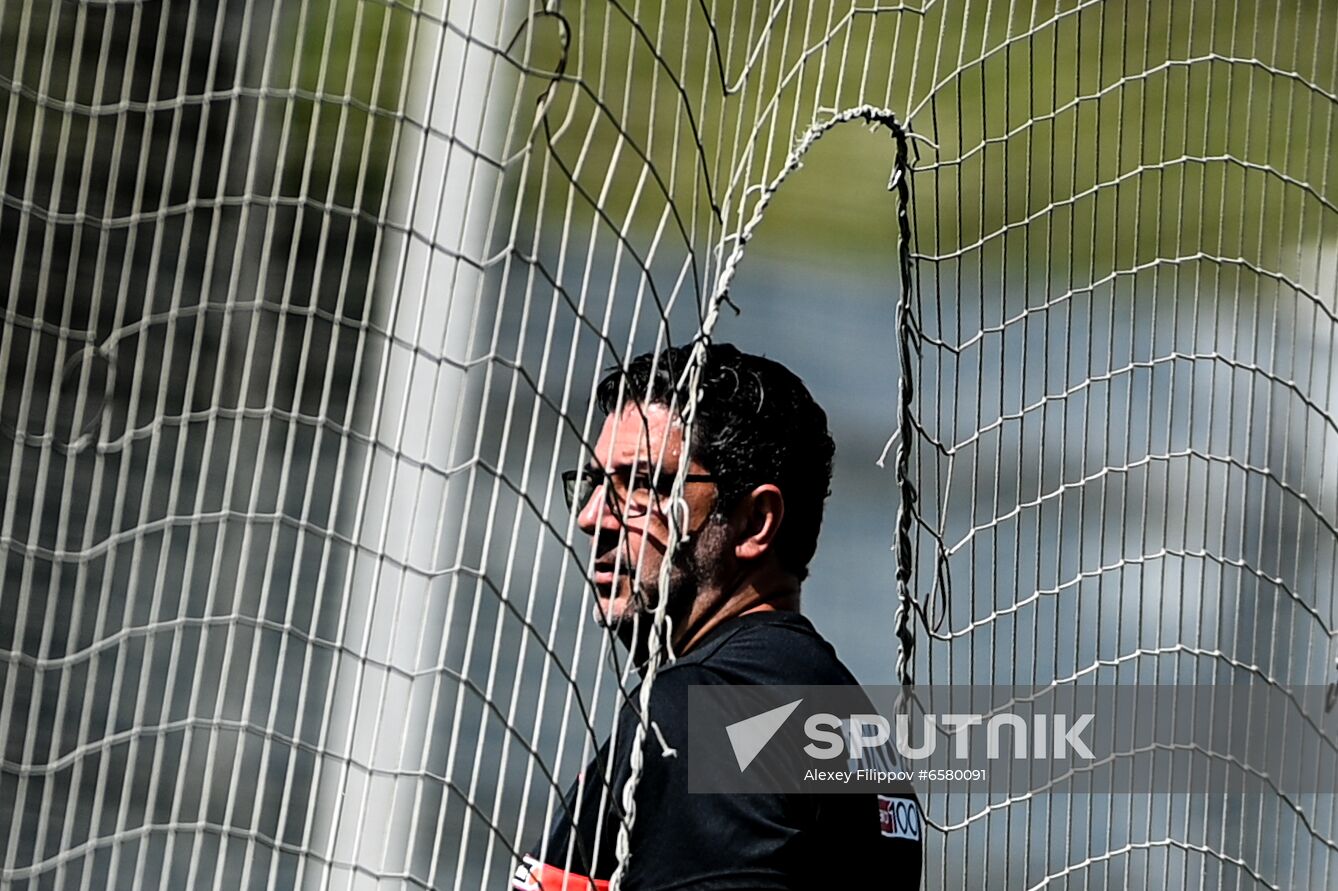 Russia Soccer Spartak Training Session
