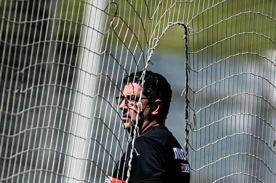 Russia Soccer Spartak Training Session