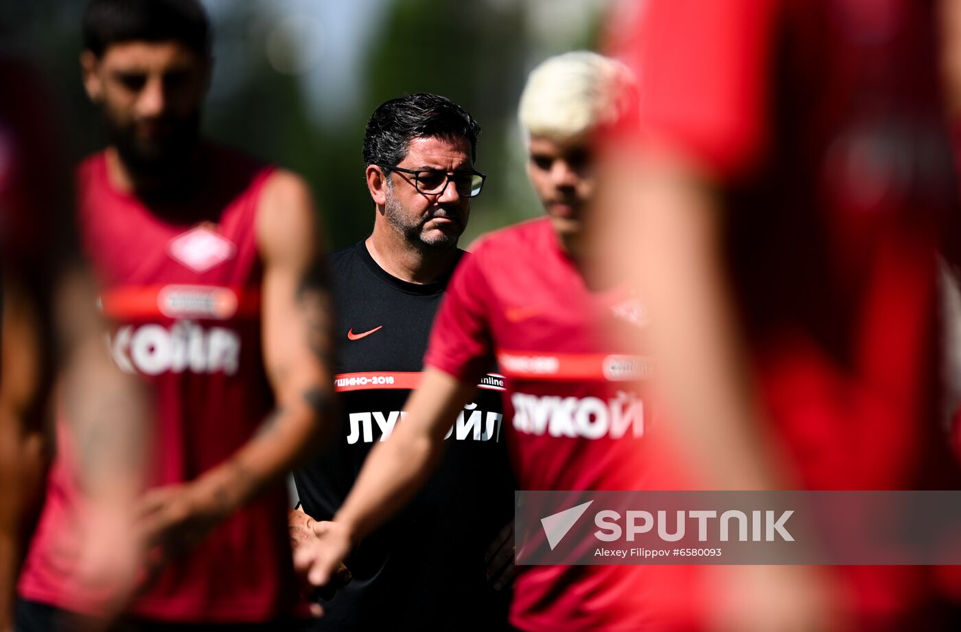 Russia Soccer Spartak Training Session