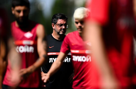 Russia Soccer Spartak Training Session