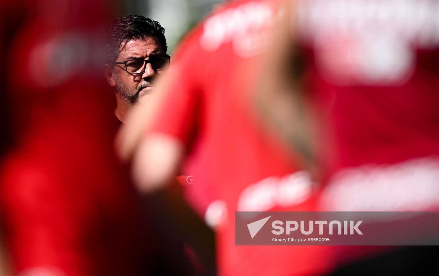 Russia Soccer Spartak Training Session