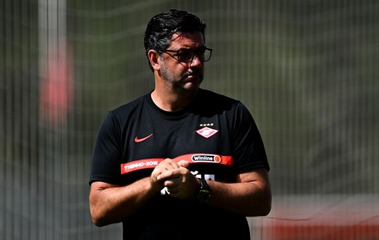 Russia Soccer Spartak Training Session