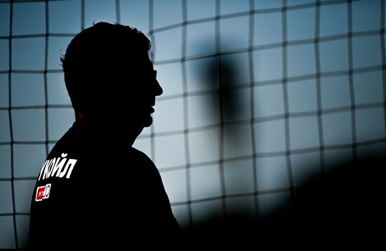 Russia Soccer Spartak Training Session