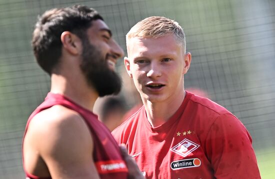 Russia Soccer Spartak Training Session