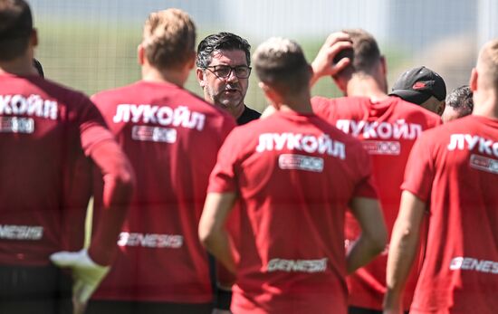 Russia Soccer Spartak Training Session