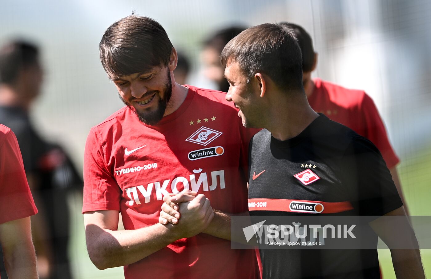 Russia Soccer Spartak Training Session