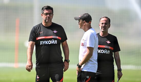 Russia Soccer Spartak Training Session