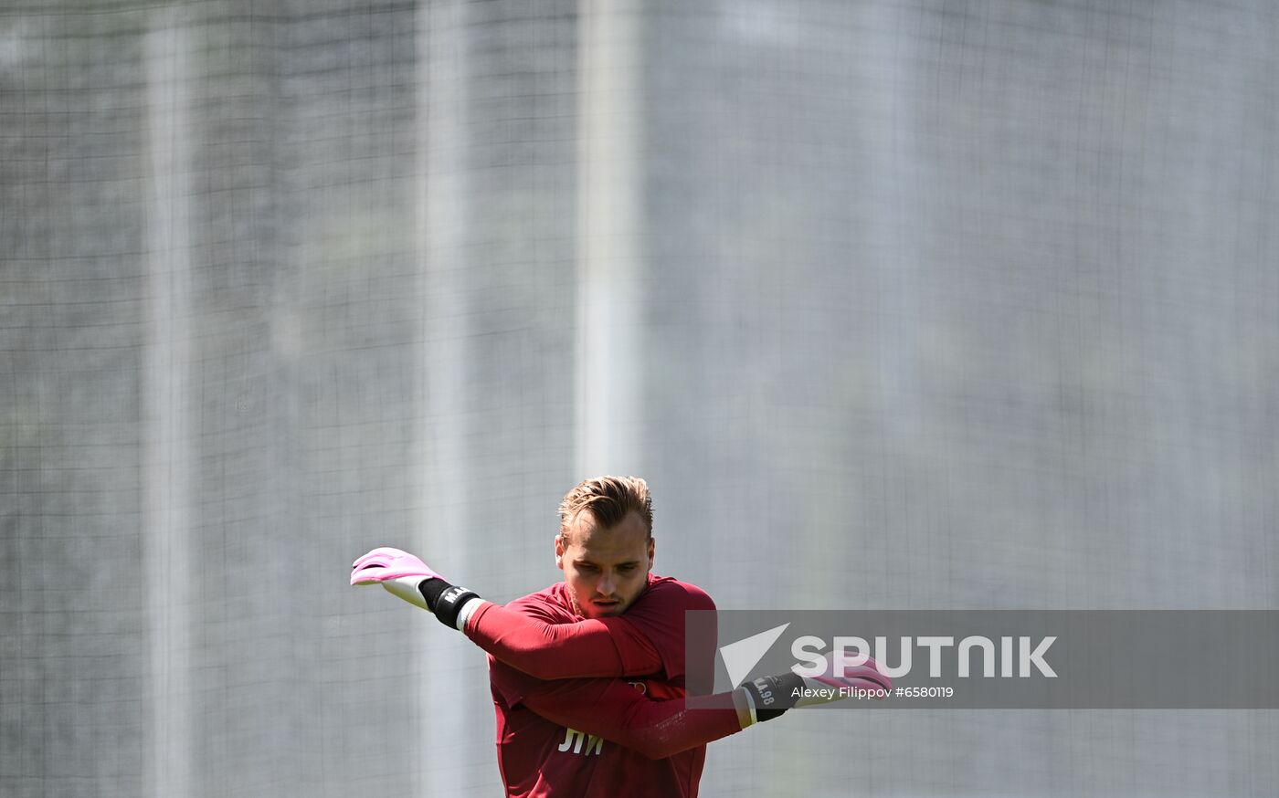Russia Soccer Spartak Training Session