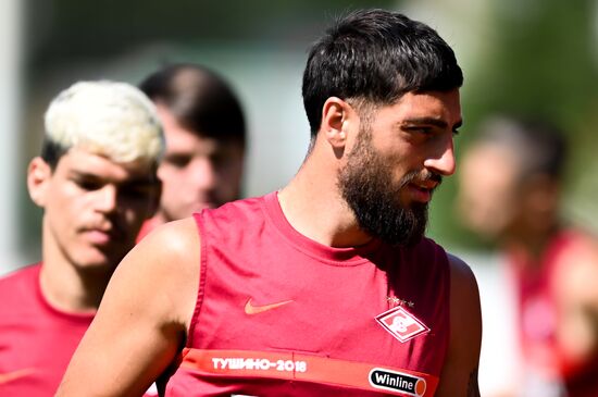 Russia Soccer Spartak Training Session