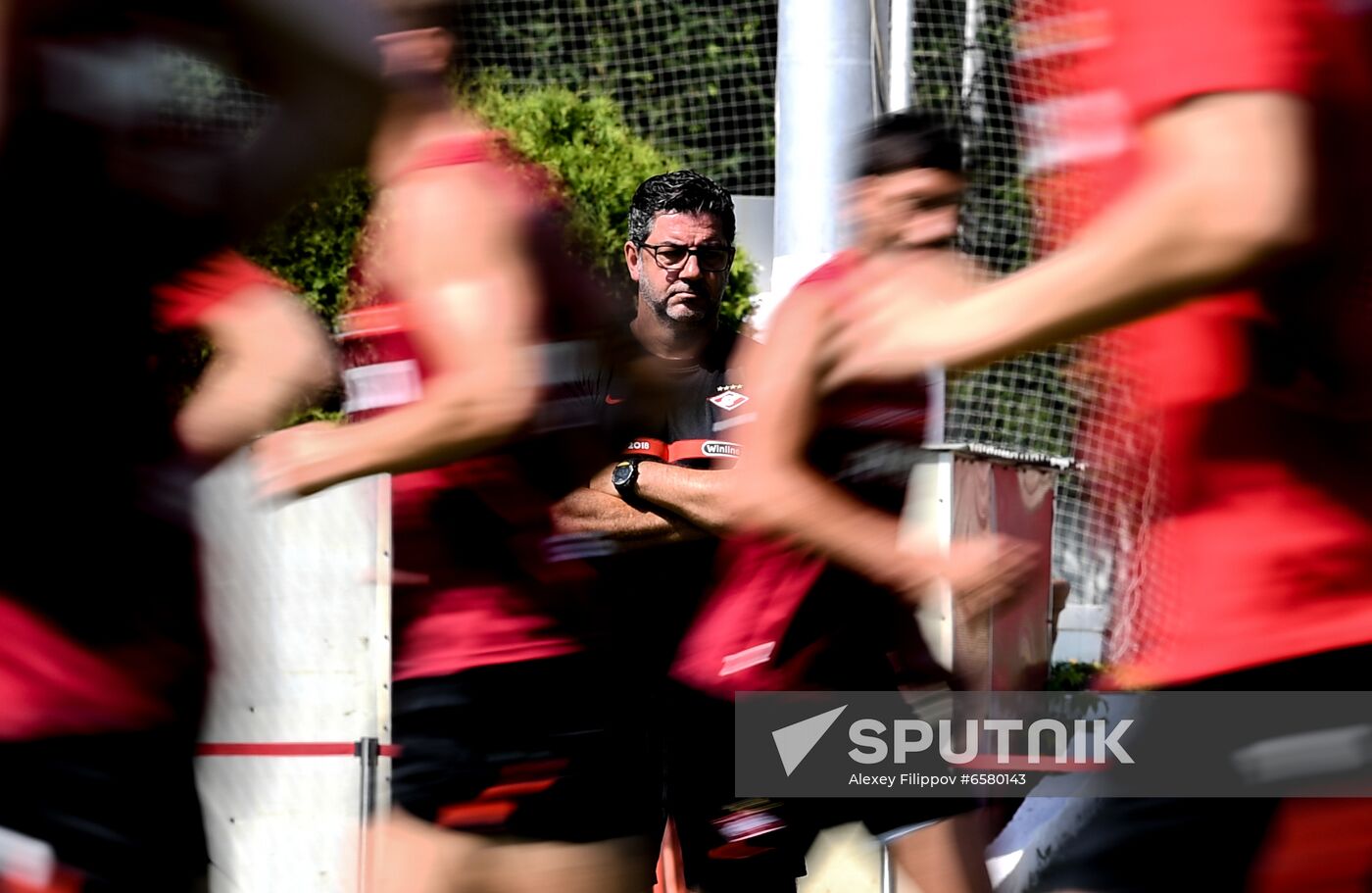 Russia Soccer Spartak Training Session
