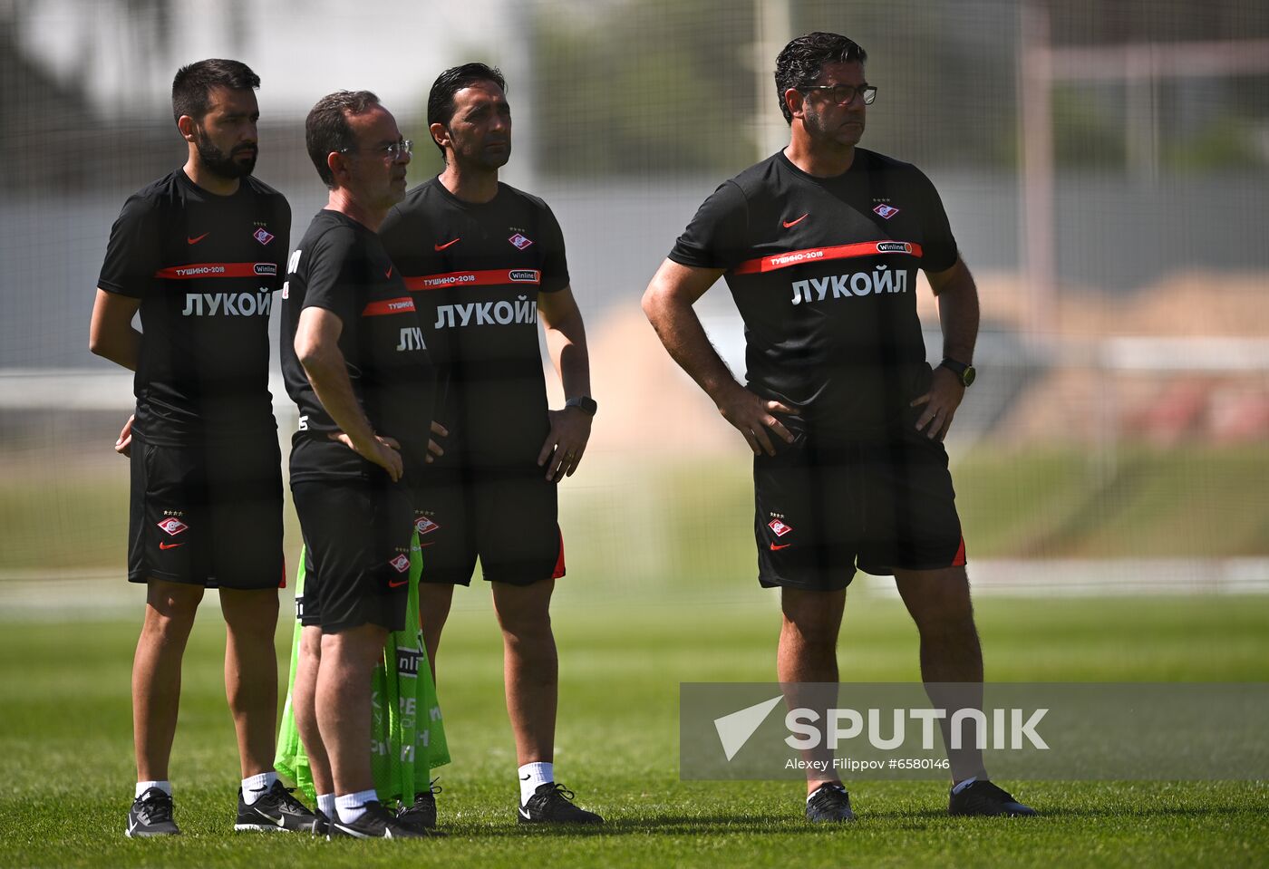 Russia Soccer Spartak Training Session