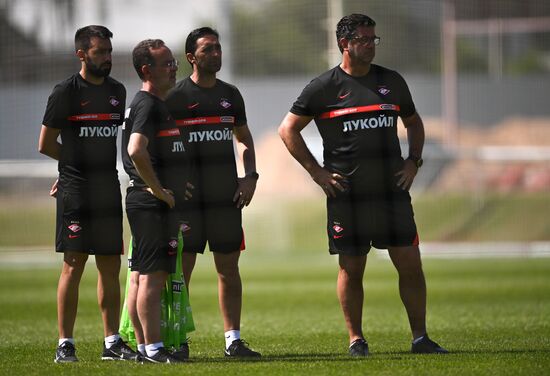 Russia Soccer Spartak Training Session