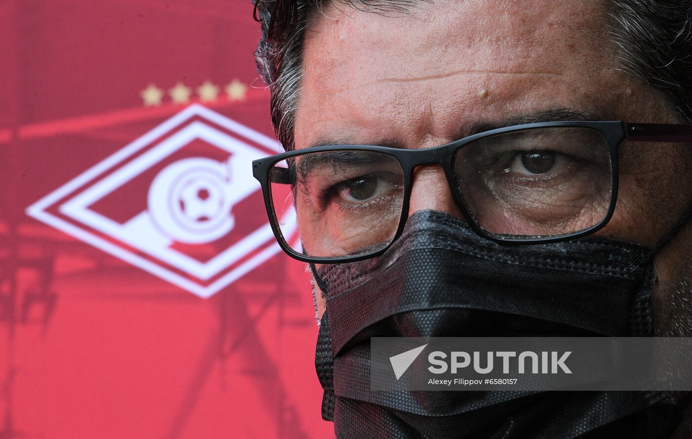 Russia Soccer Spartak Training Session