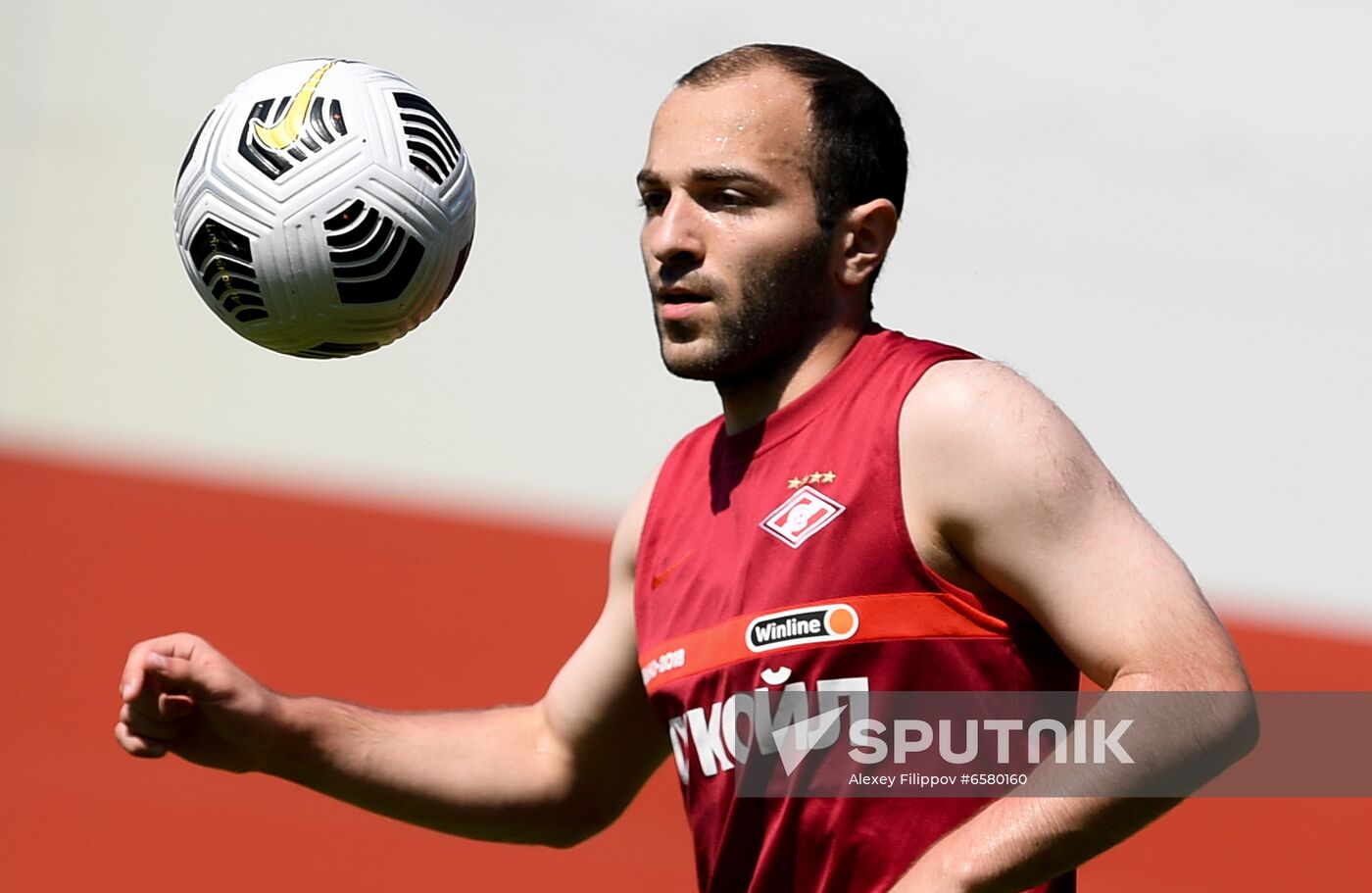 Russia Soccer Spartak Training Session
