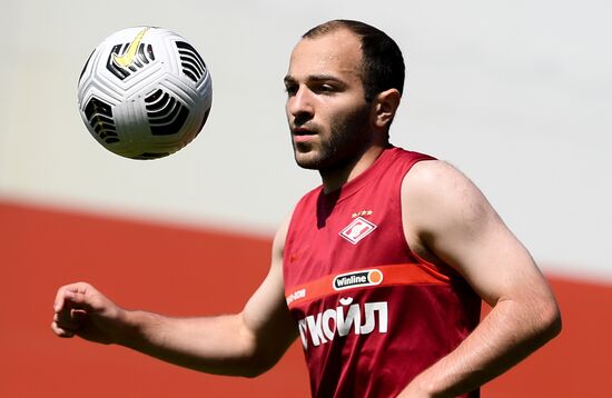 Russia Soccer Spartak Training Session