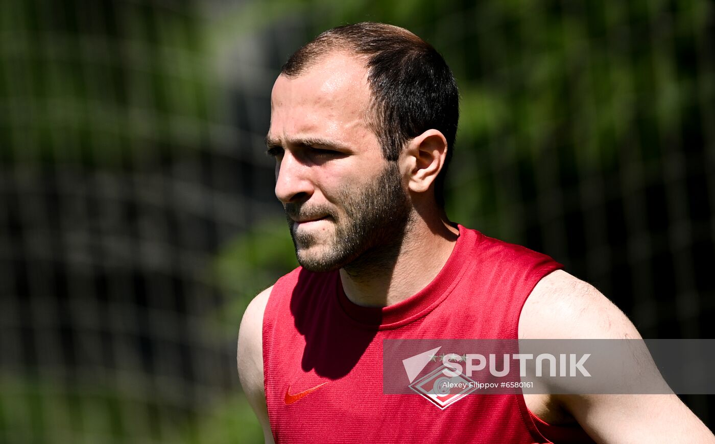 Russia Soccer Spartak Training Session