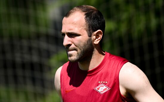 Russia Soccer Spartak Training Session