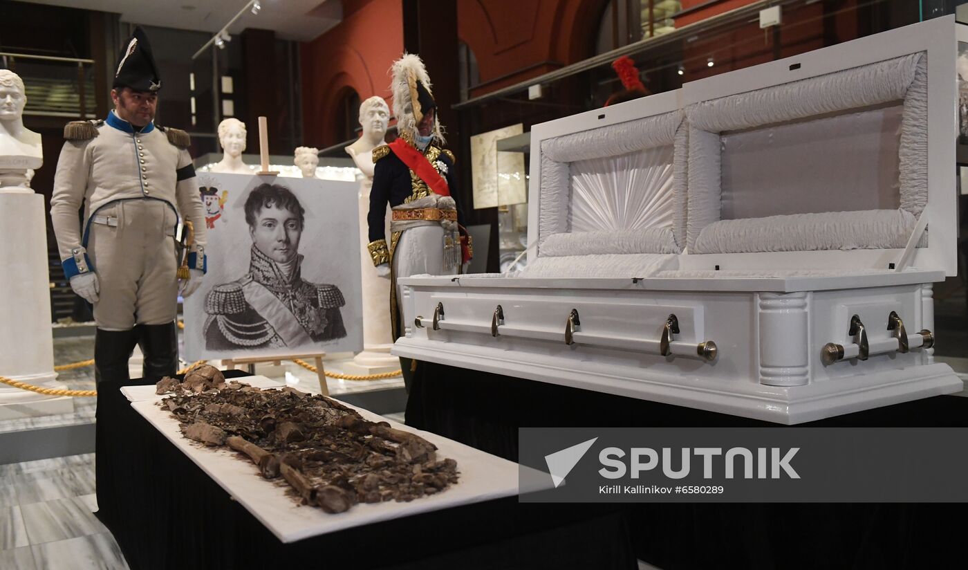 Russia France Napoleonic General Remains