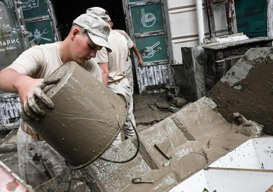 Russia Heavy Rains Aftermath 