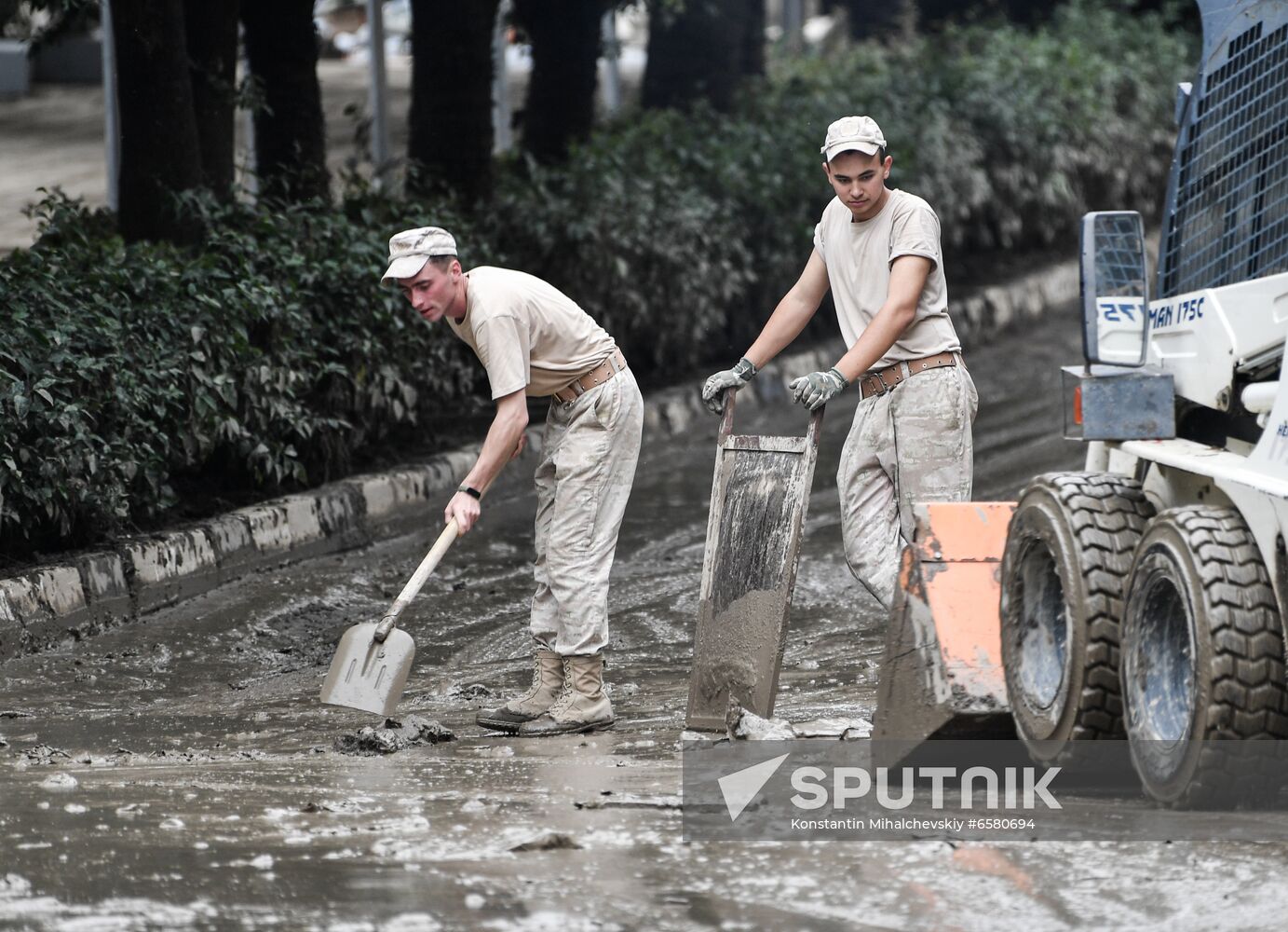 Russia Heavy Rains Aftermath 